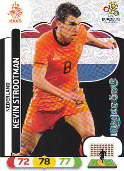 Kevin Strootman Netherlands Panini UEFA EURO 2012 Rising Star #143